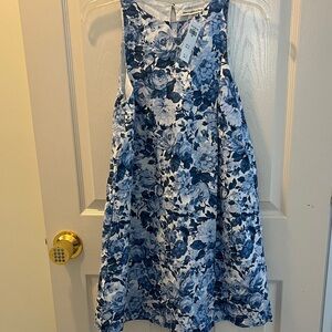 Abercrombie & Fitch Blue Floral Dress